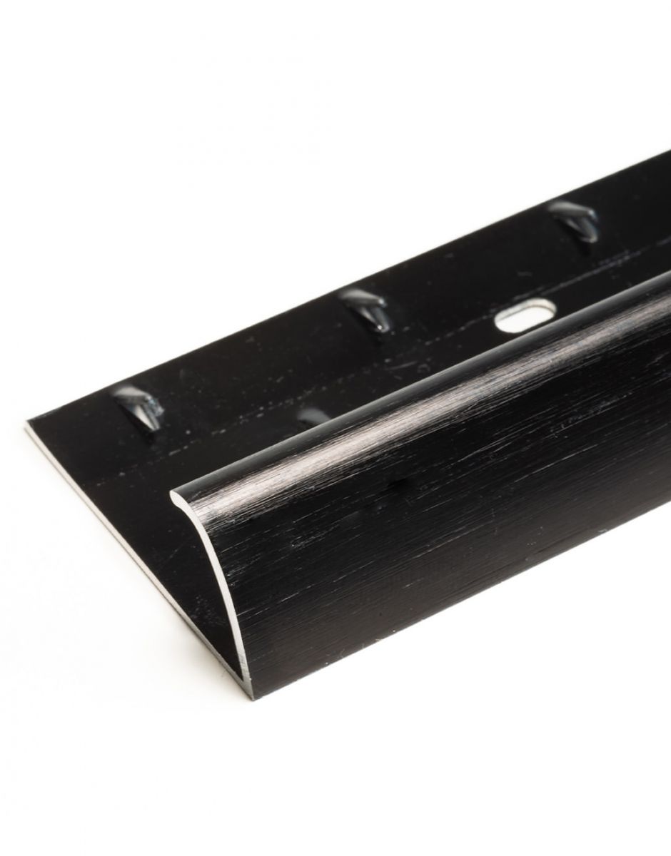 Premium Single Edge Floor Edging - Brushed Black 1