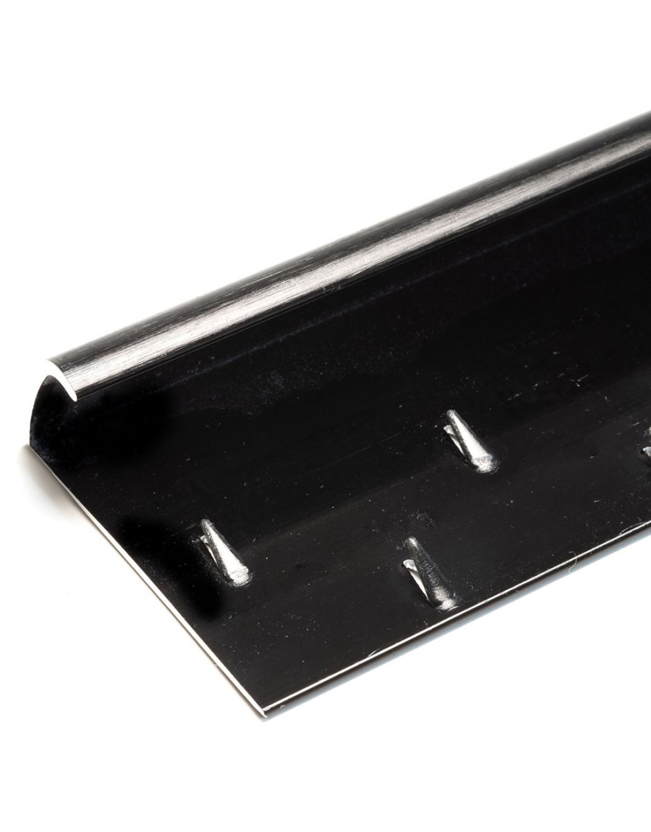 Premium Single Edge Floor Edging - Brushed Black 2