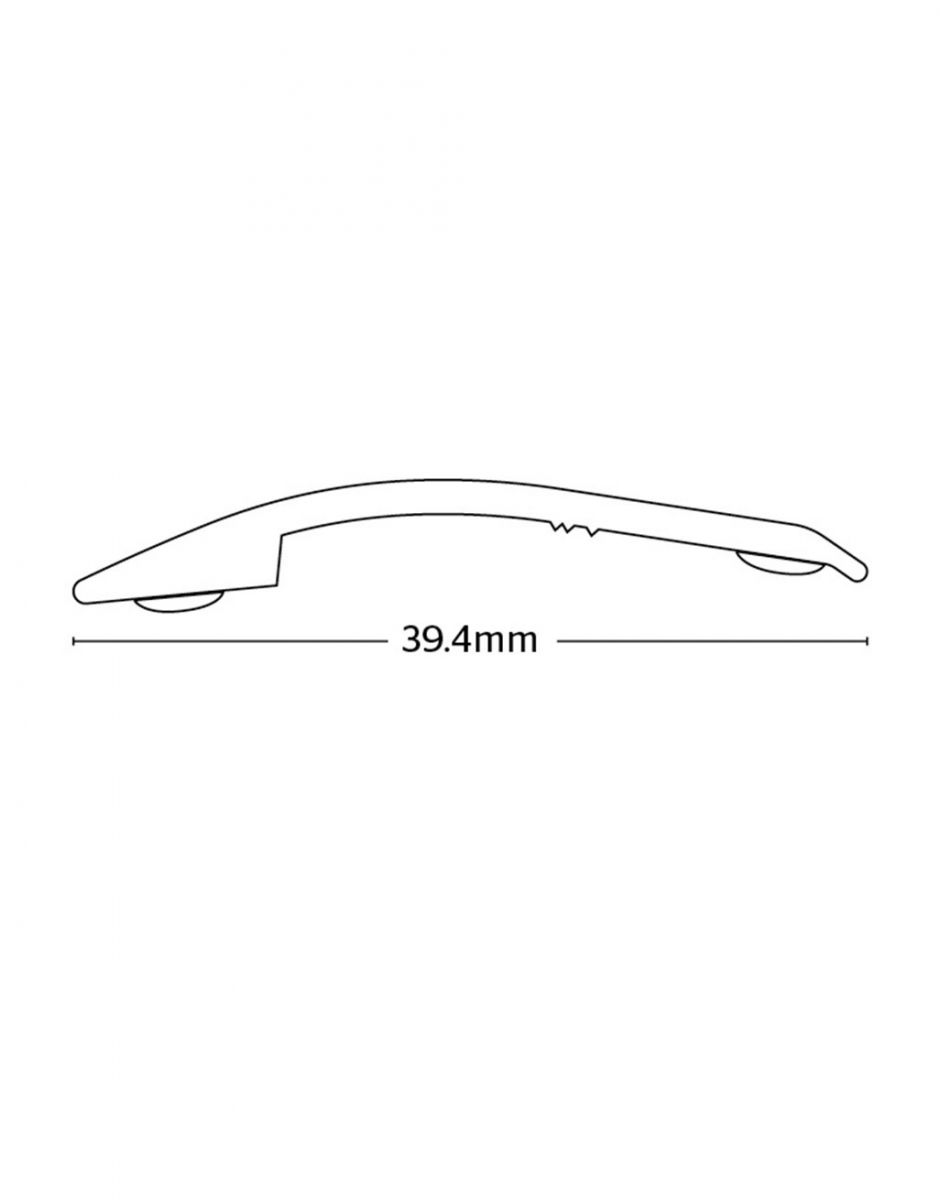 Premium Ramp Edge - Brushed Pewter 4
