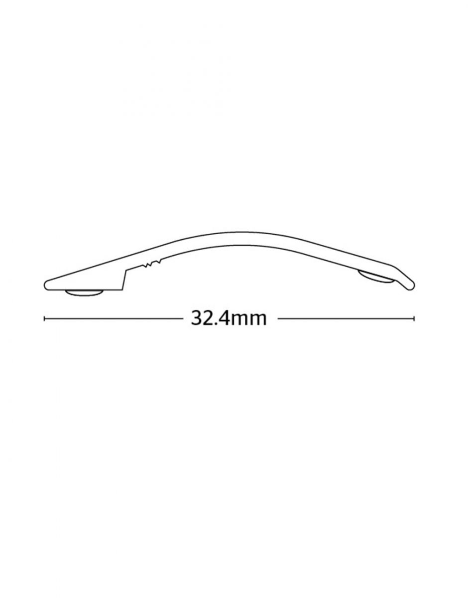 Premium Ramp Edge - Brushed Pewter 3