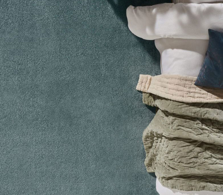 Green Coloured Carpet